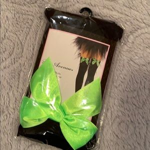 Black thigh highs NWT